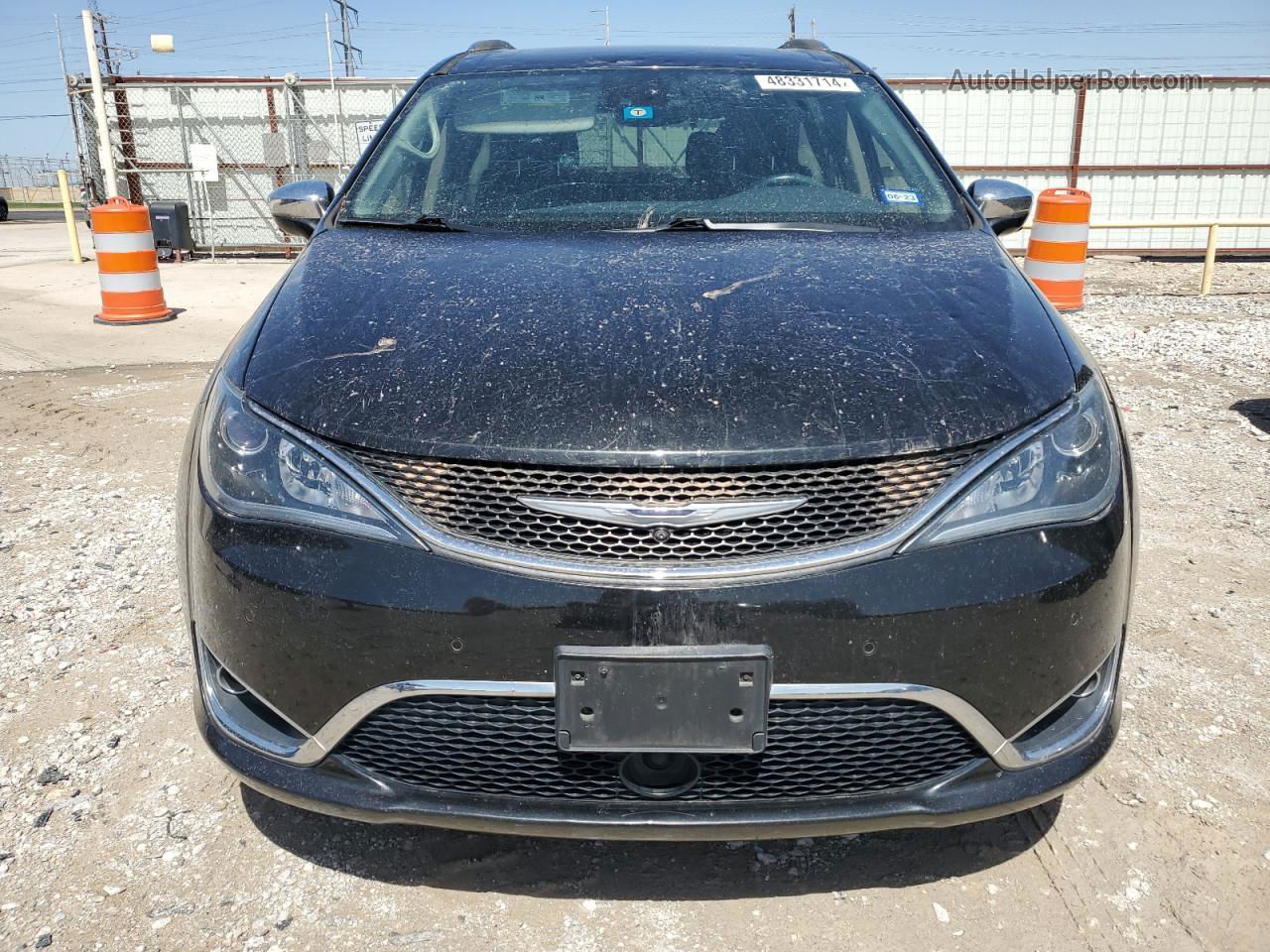 2017 Chrysler Pacifica Limited Черный vin: 2C4RC1GG9HR770013