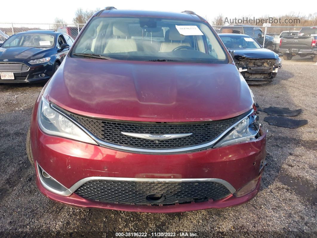 2017 Chrysler Pacifica Limited Red vin: 2C4RC1GG9HR821106