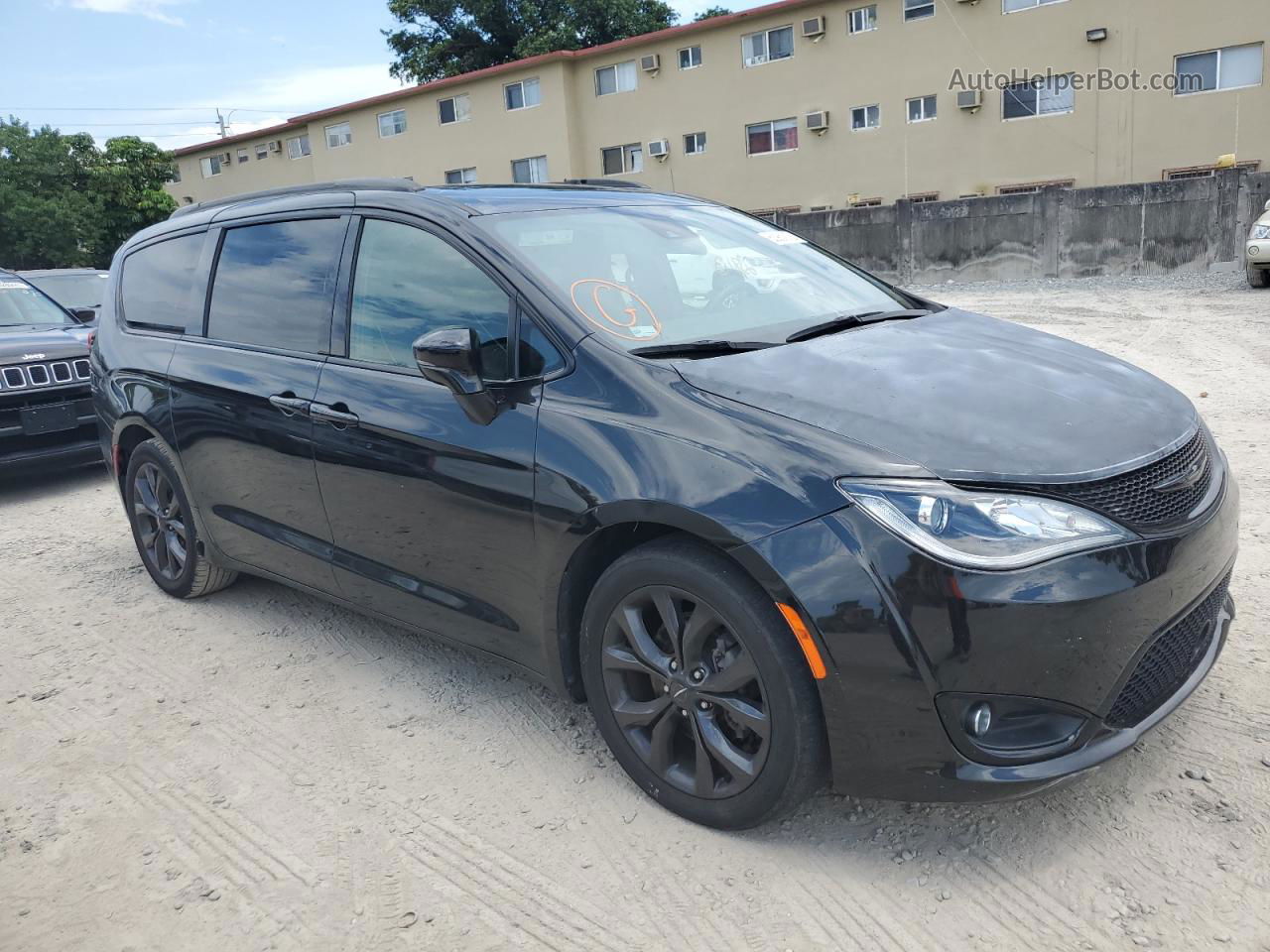 2020 Chrysler Pacifica Limited Black vin: 2C4RC1GG9LR117299