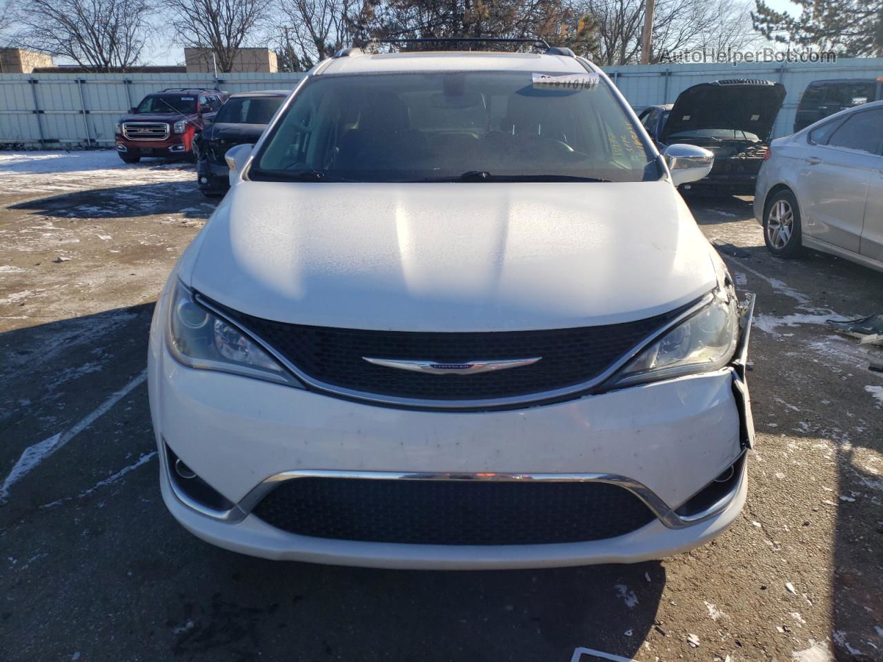 2020 Chrysler Pacifica Limited White vin: 2C4RC1GG9LR272242