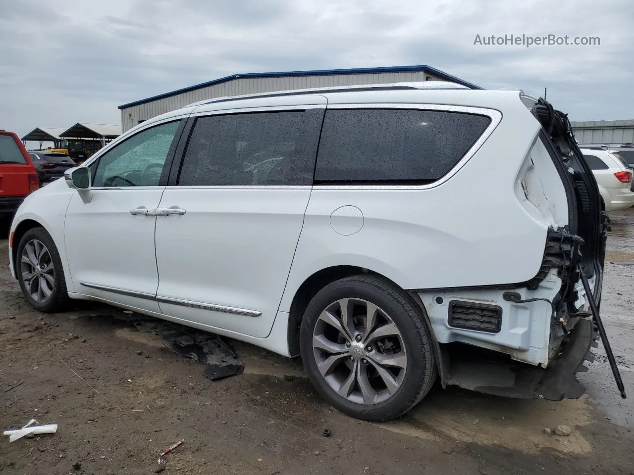 2020 Chrysler Pacifica Limited White vin: 2C4RC1GGXLR124522