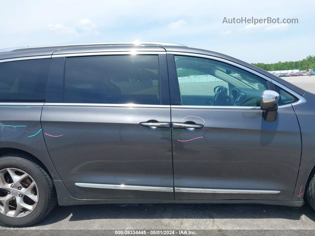 2020 Chrysler Pacifica Limited Gray vin: 2C4RC1GGXLR144060