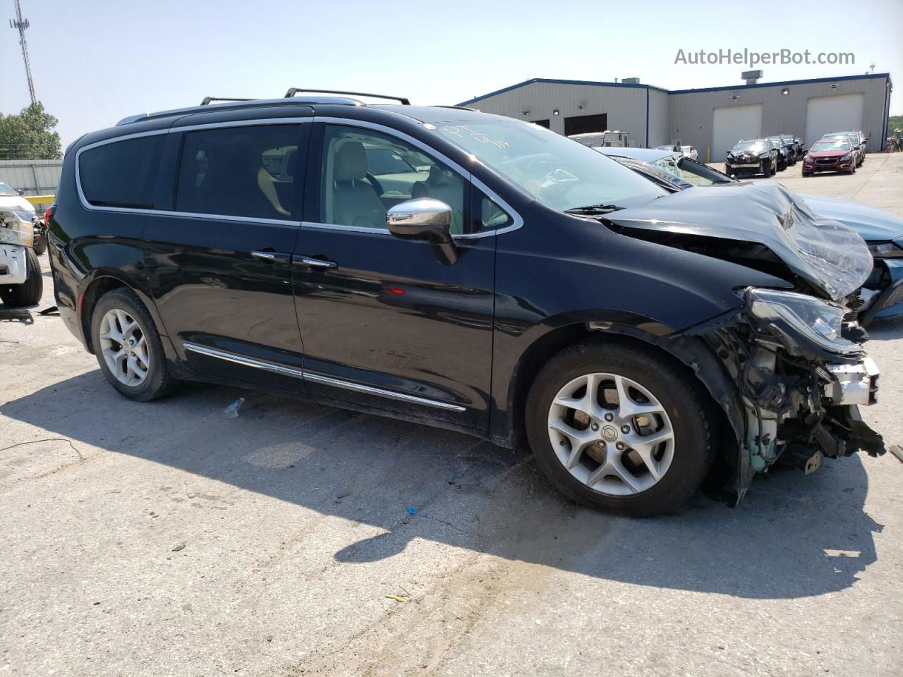 2020 Chrysler Pacifica Limited Черный vin: 2C4RC1GGXLR156158