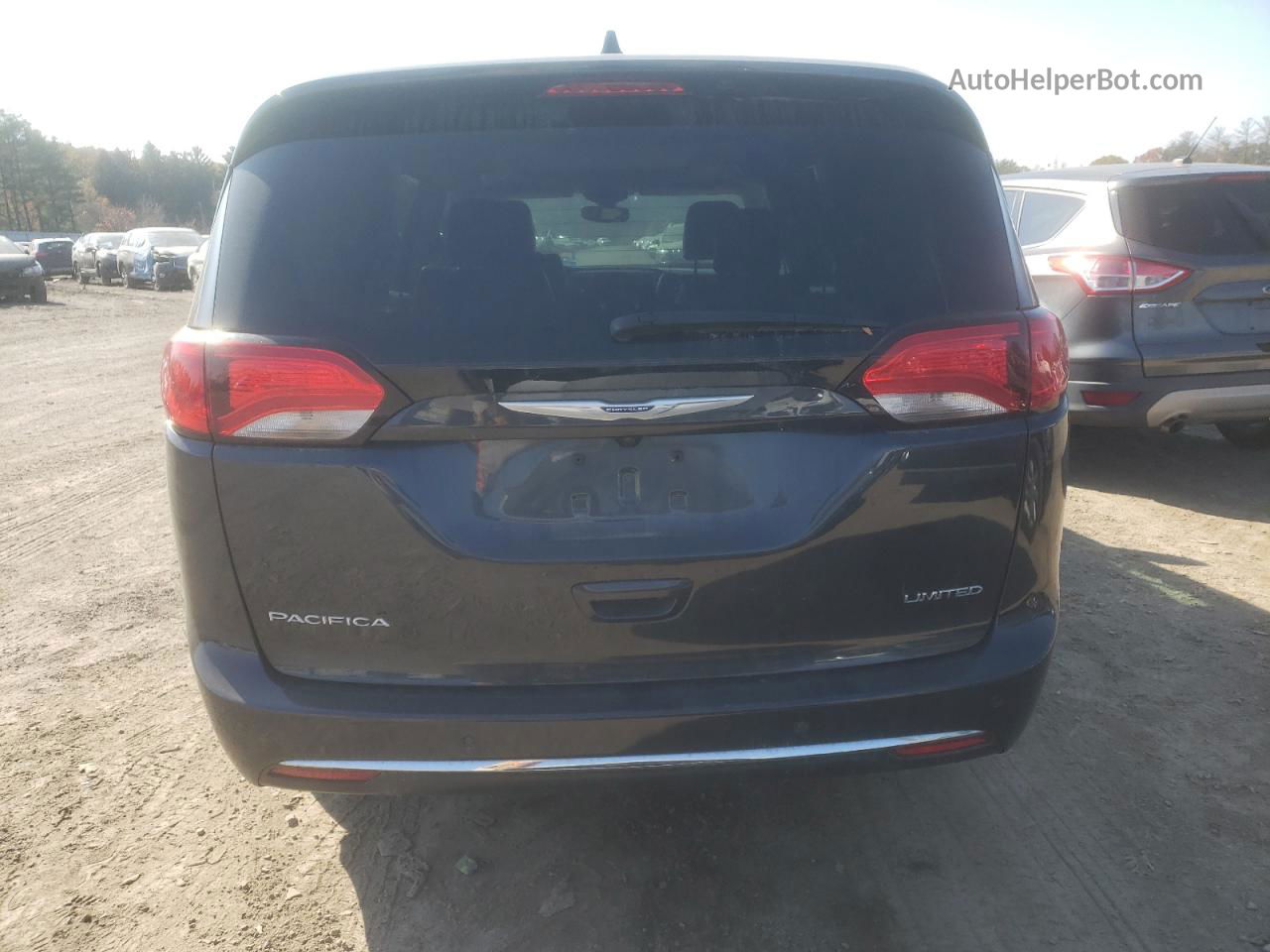 2020 Chrysler Pacifica Limited Серый vin: 2C4RC1GGXLR280141