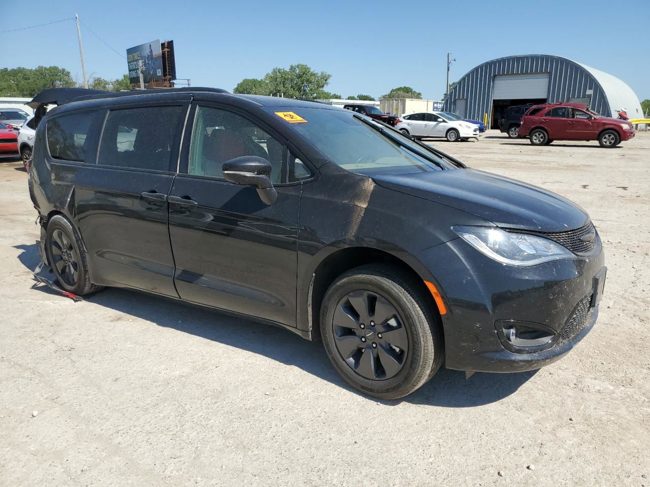 2020 Chrysler Pacifica Hybrid Limited Black vin: 2C4RC1N71LR270522