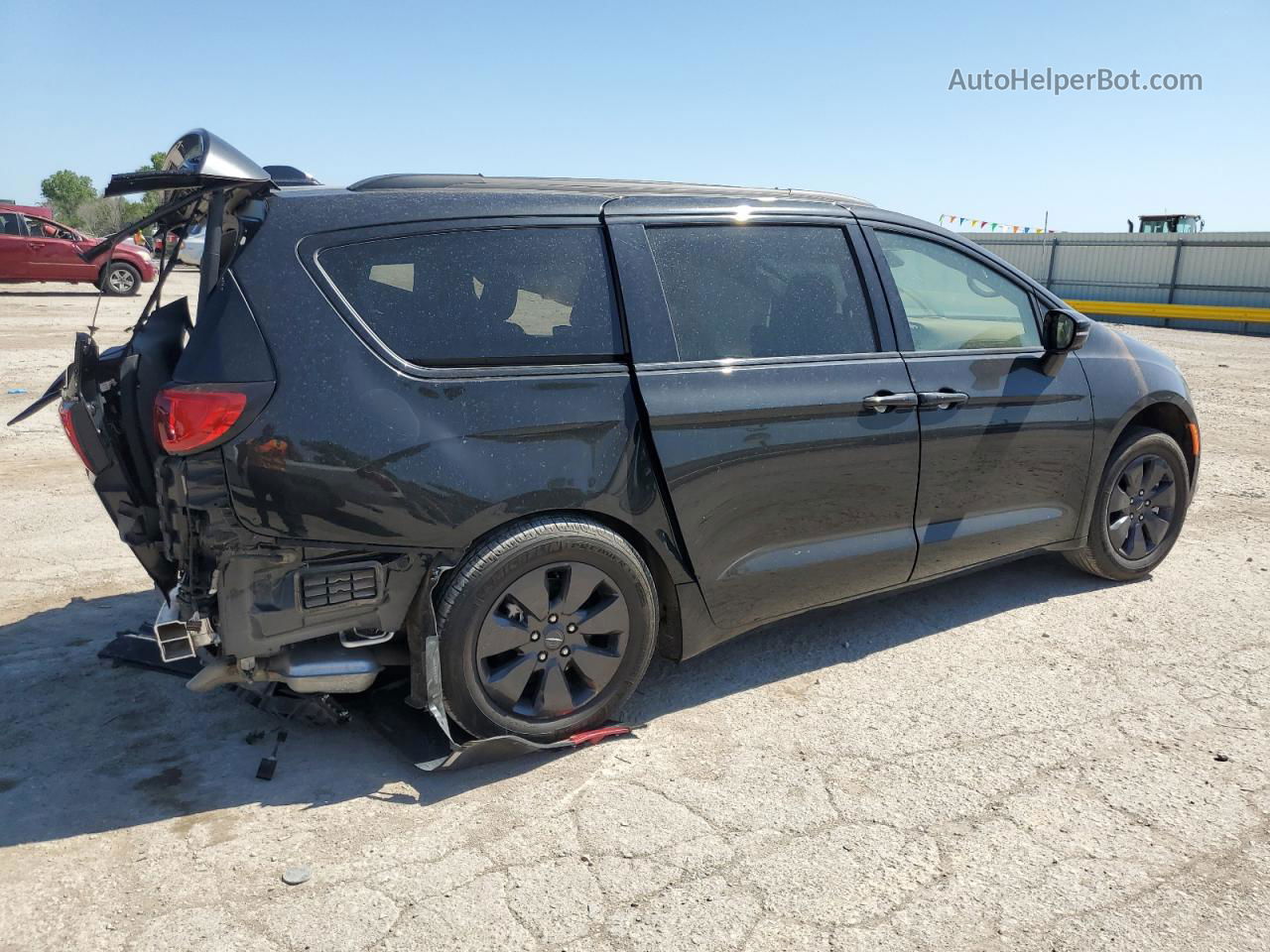 2020 Chrysler Pacifica Hybrid Limited Black vin: 2C4RC1N71LR270522