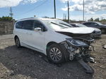 2020 Chrysler Pacifica Hybrid Limited White vin: 2C4RC1N73LR258081