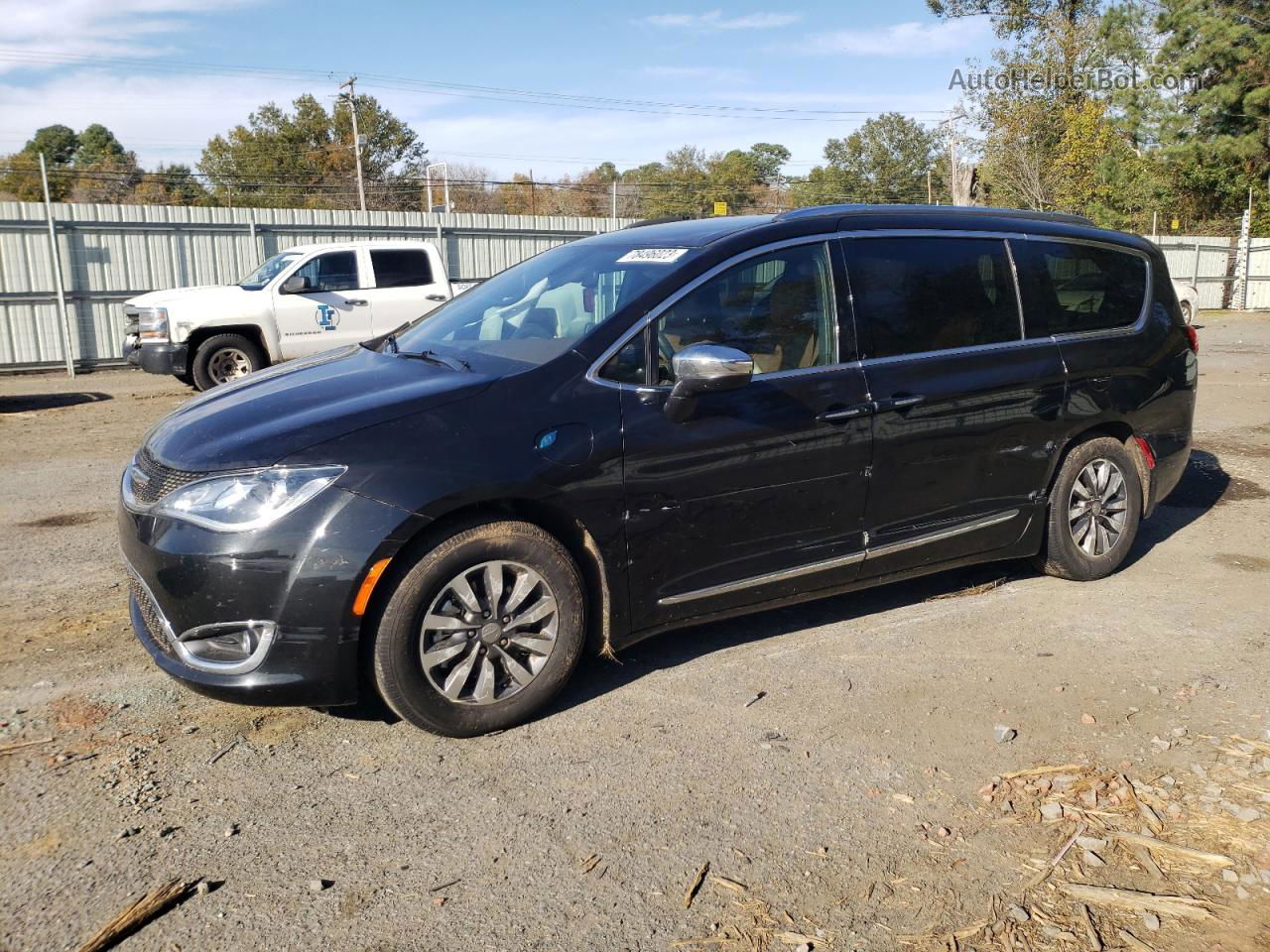 2020 Chrysler Pacifica Hybrid Limited Black vin: 2C4RC1N76LR246409