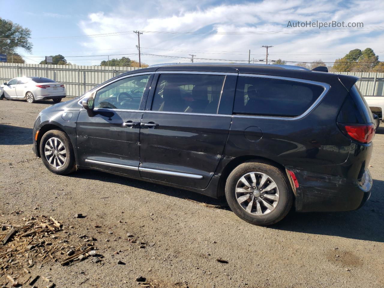 2020 Chrysler Pacifica Hybrid Limited Black vin: 2C4RC1N76LR246409