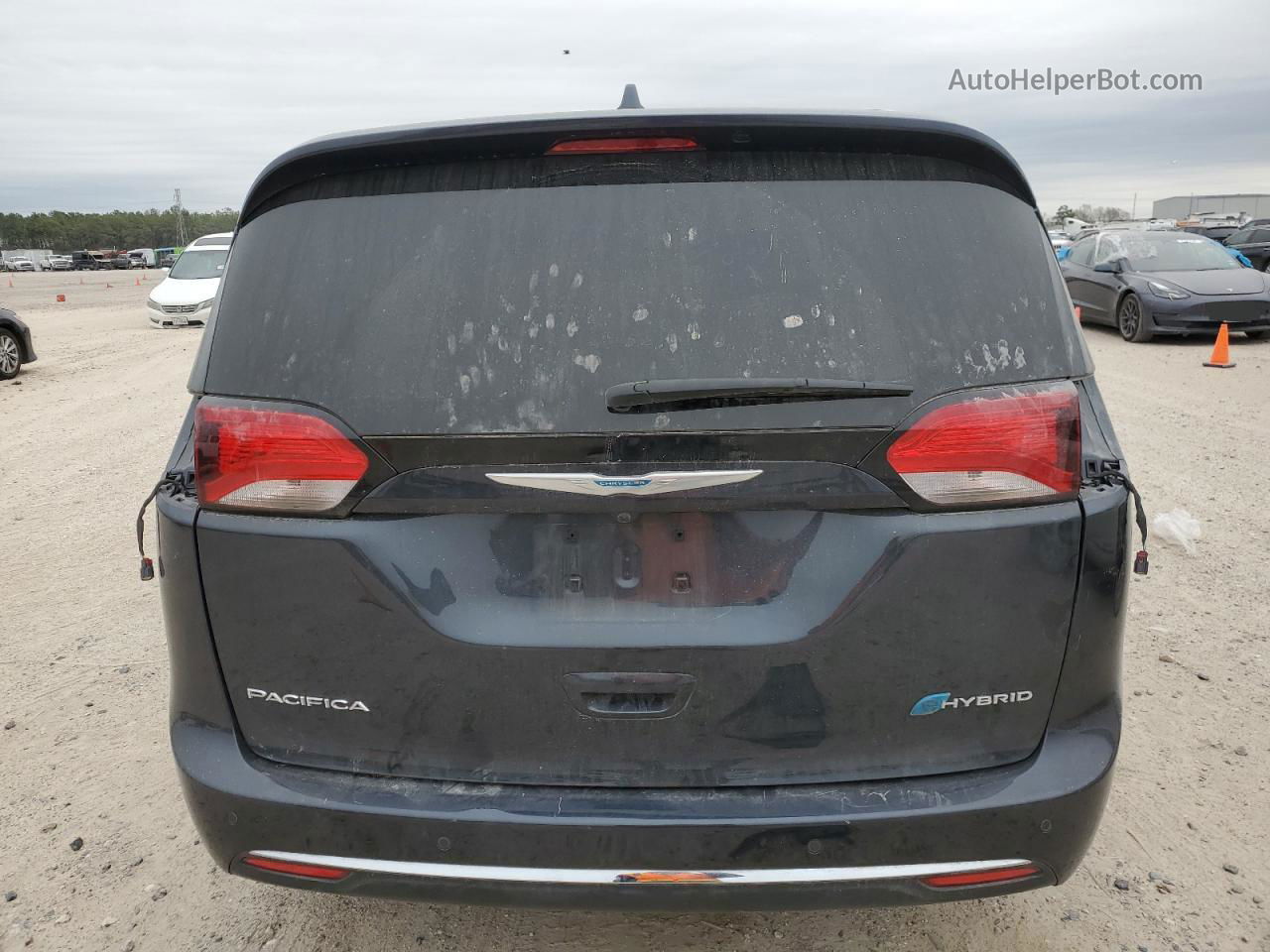 2020 Chrysler Pacifica Hybrid Limited Угольный vin: 2C4RC1N79LR287973