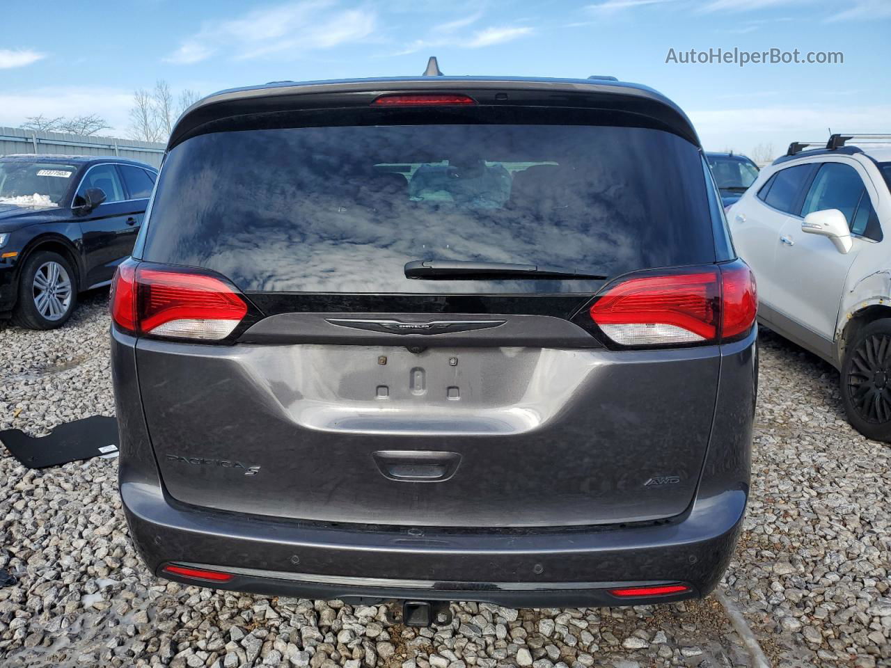 2020 Chrysler Pacifica Touring L Серый vin: 2C4RC3BGXLR267974