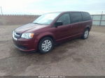 2017 Dodge Grand Caravan Se Maroon vin: 2C4RDGBG0HR850355