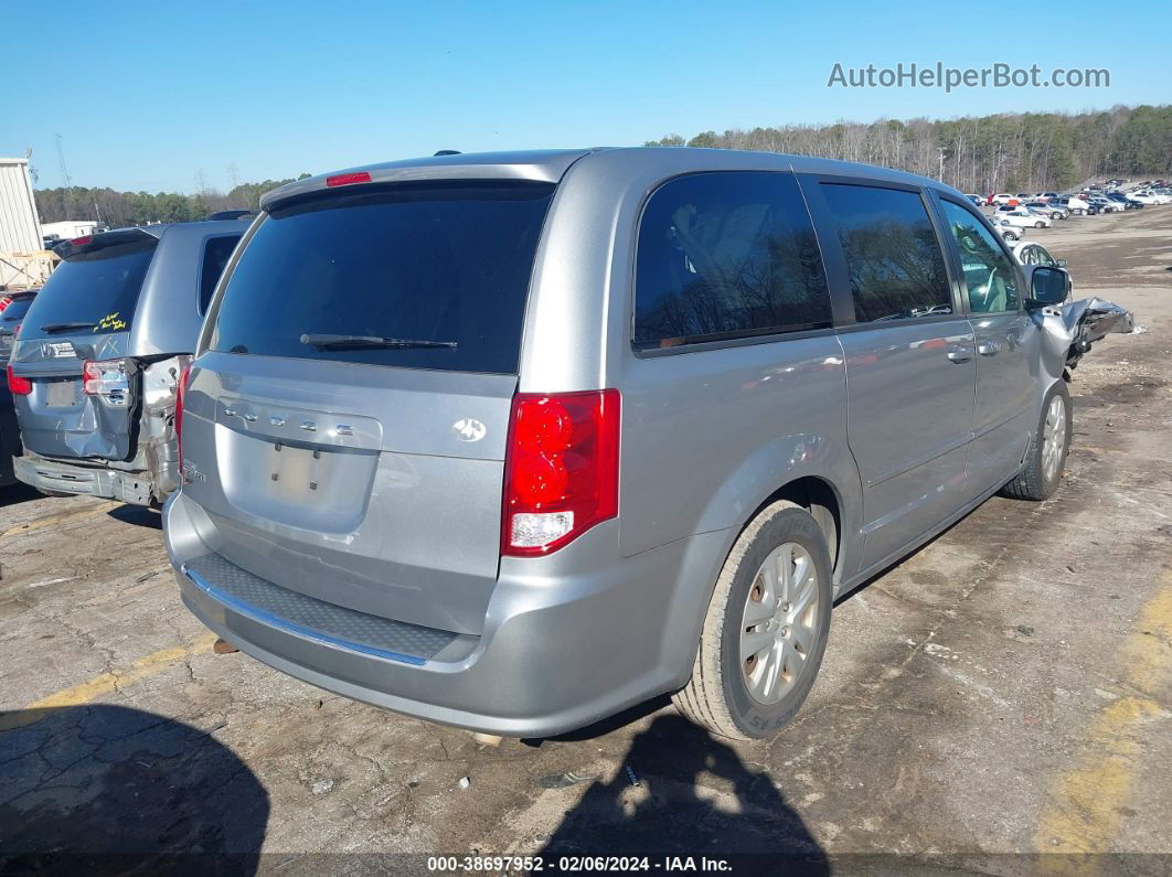 2017 Dodge Grand Caravan Se Silver vin: 2C4RDGBG1HR563462