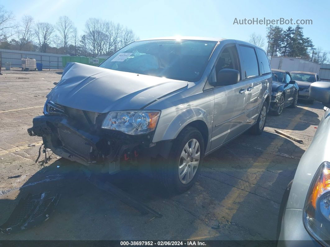 2017 Dodge Grand Caravan Se Silver vin: 2C4RDGBG1HR563462