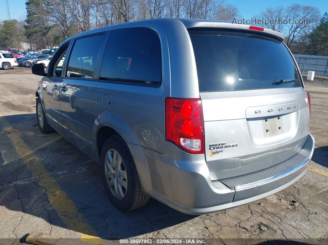 2017 Dodge Grand Caravan Se Silver vin: 2C4RDGBG1HR563462