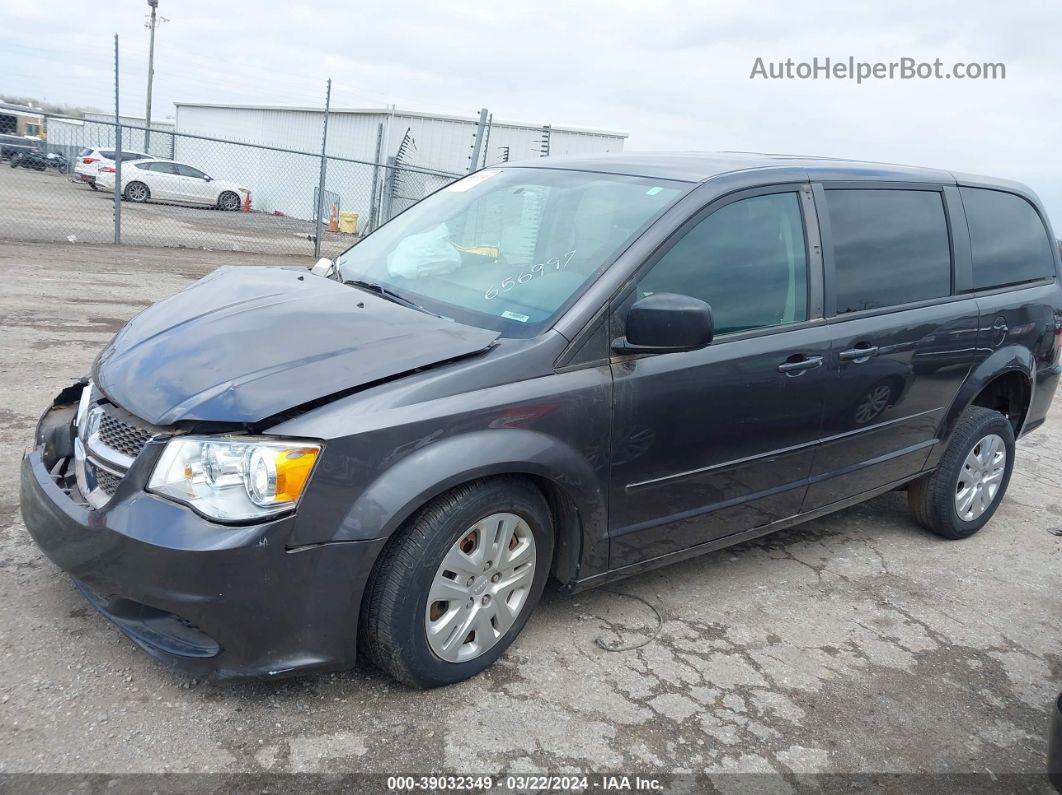 2017 Dodge Grand Caravan Se Gray vin: 2C4RDGBG1HR656997