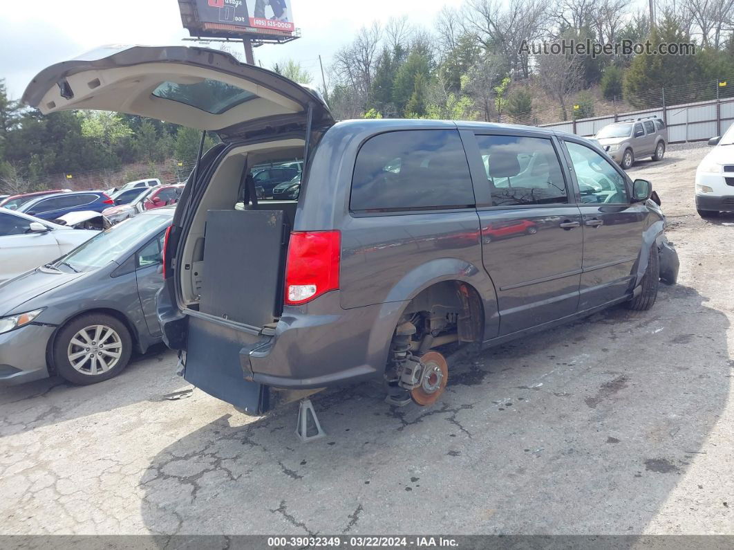 2017 Dodge Grand Caravan Se Серый vin: 2C4RDGBG1HR656997