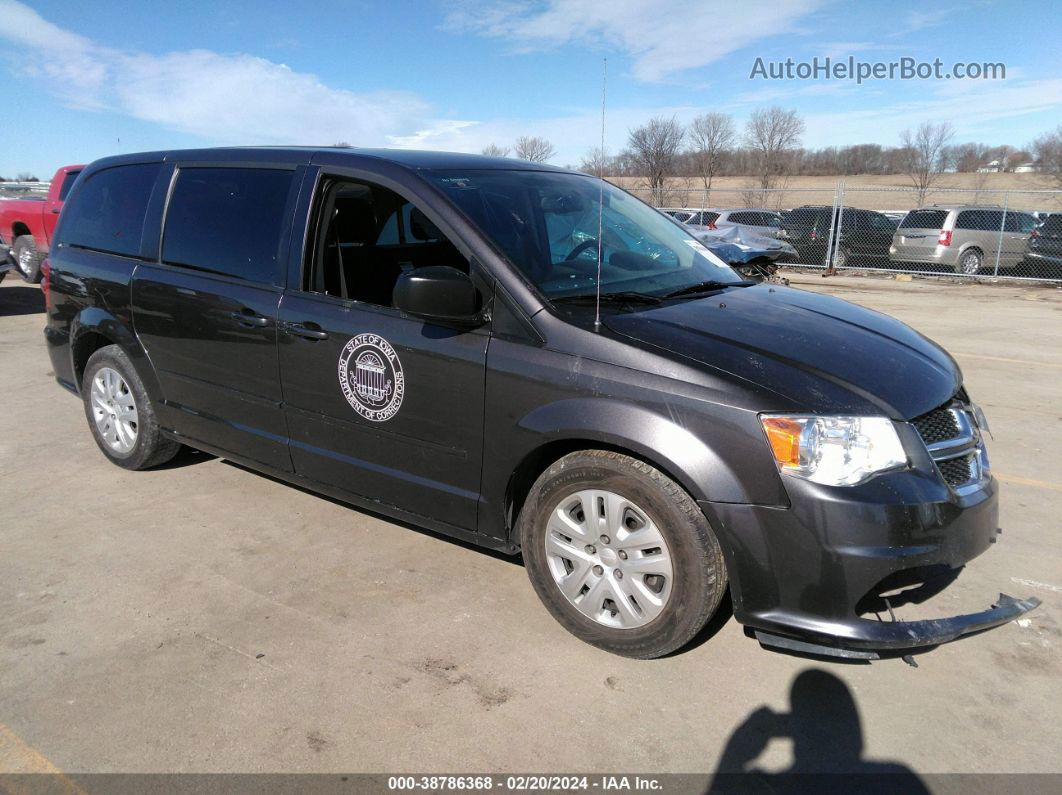 2017 Dodge Grand Caravan Se Серый vin: 2C4RDGBG1HR738471