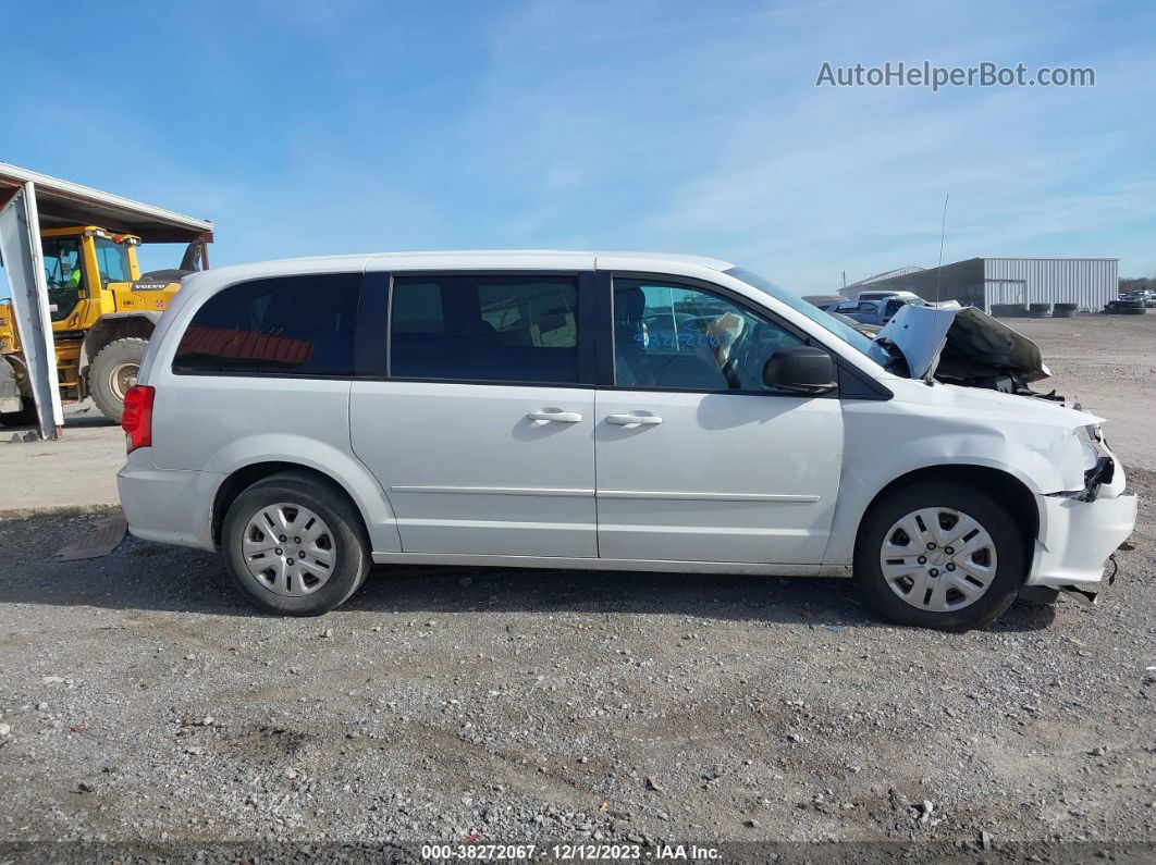 2017 Dodge Grand Caravan Se White vin: 2C4RDGBG1HR866922