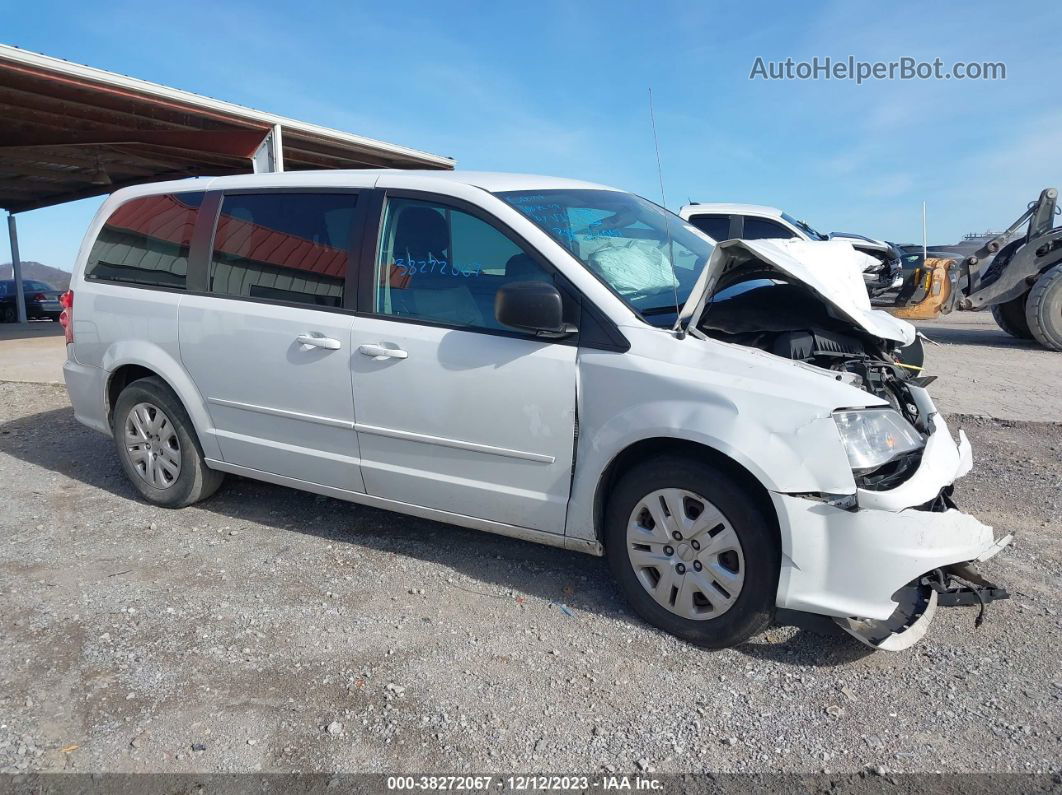 2017 Dodge Grand Caravan Se White vin: 2C4RDGBG1HR866922