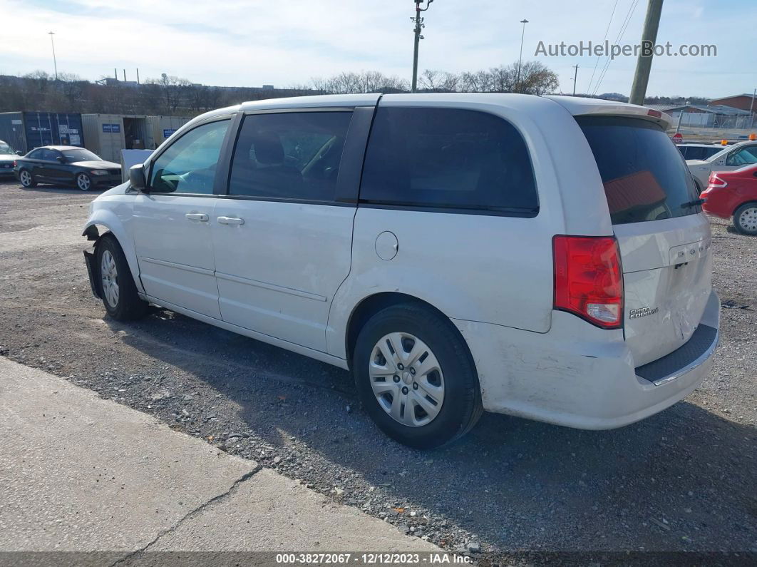 2017 Dodge Grand Caravan Se White vin: 2C4RDGBG1HR866922