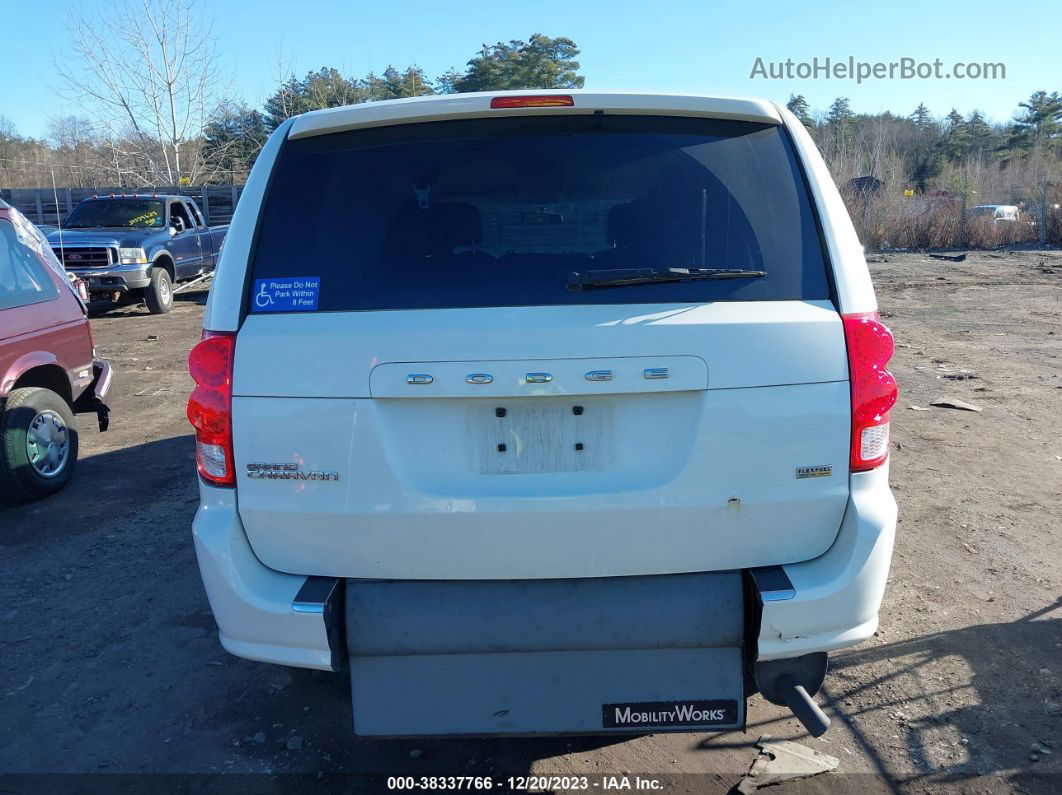 2017 Dodge Grand Caravan Se White vin: 2C4RDGBG2HR558691