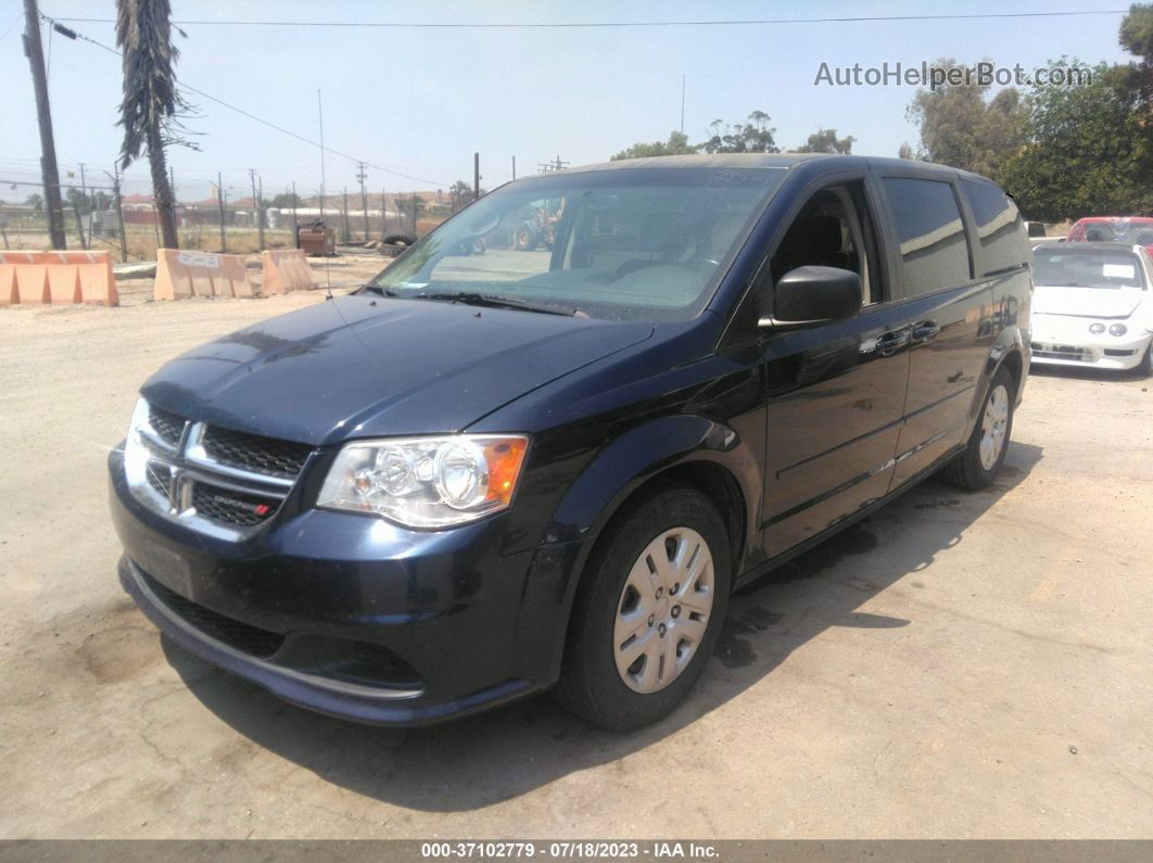 2017 Dodge Grand Caravan Se Black vin: 2C4RDGBG2HR760642