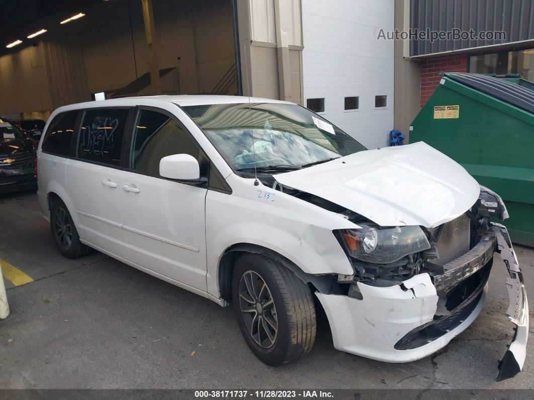 2017 Dodge Grand Caravan Se Plus White vin: 2C4RDGBG3HR680881