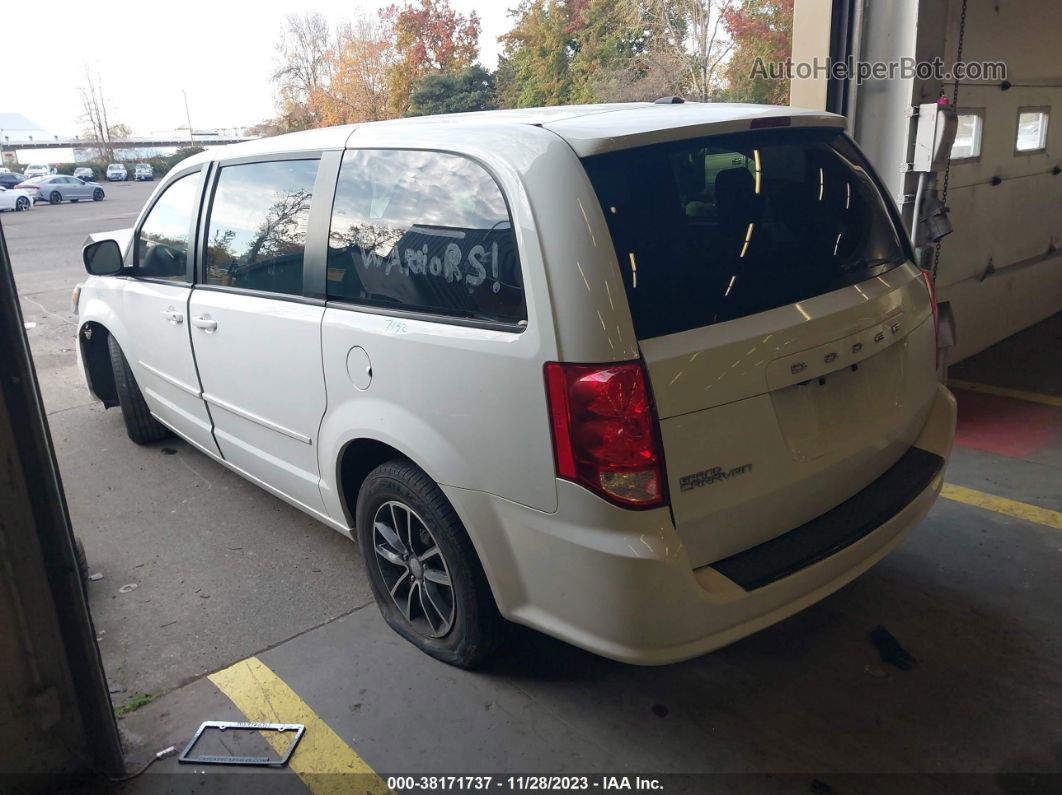 2017 Dodge Grand Caravan Se Plus White vin: 2C4RDGBG3HR680881