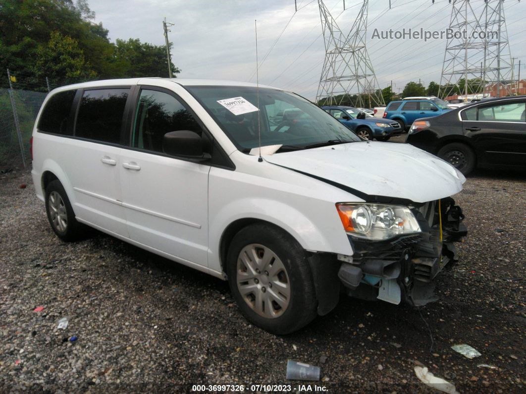 2017 Dodge Grand Caravan Se Белый vin: 2C4RDGBG3HR867120