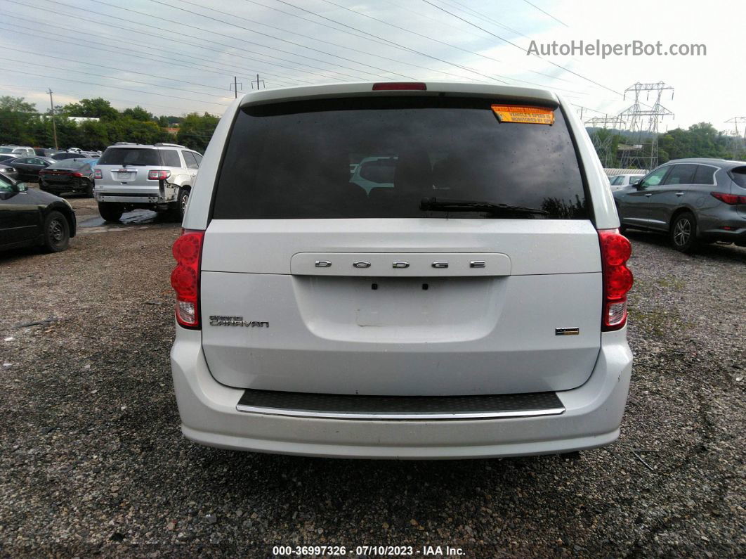 2017 Dodge Grand Caravan Se White vin: 2C4RDGBG3HR867120