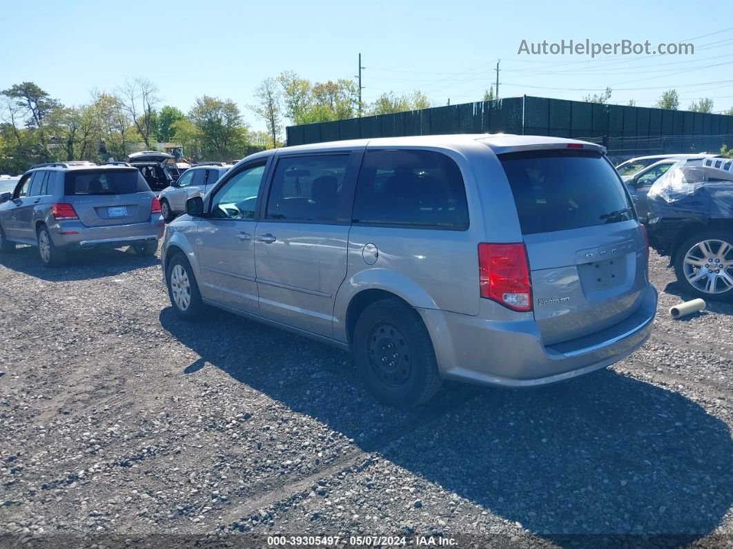 2017 Dodge Grand Caravan Se Серый vin: 2C4RDGBG4HR605719