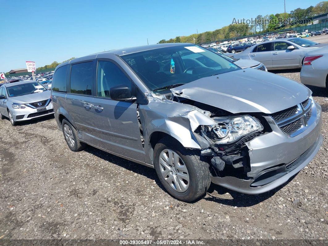 2017 Dodge Grand Caravan Se Gray vin: 2C4RDGBG4HR605719