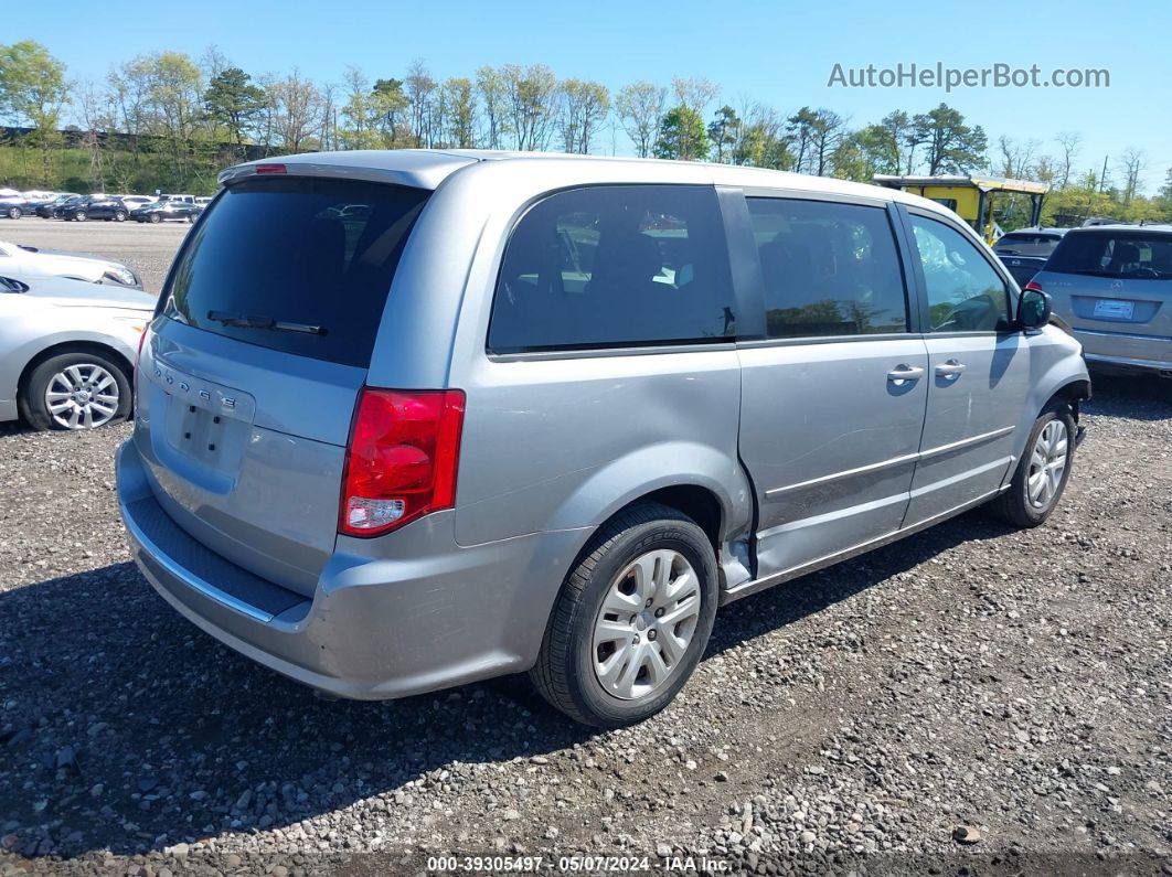 2017 Dodge Grand Caravan Se Серый vin: 2C4RDGBG4HR605719