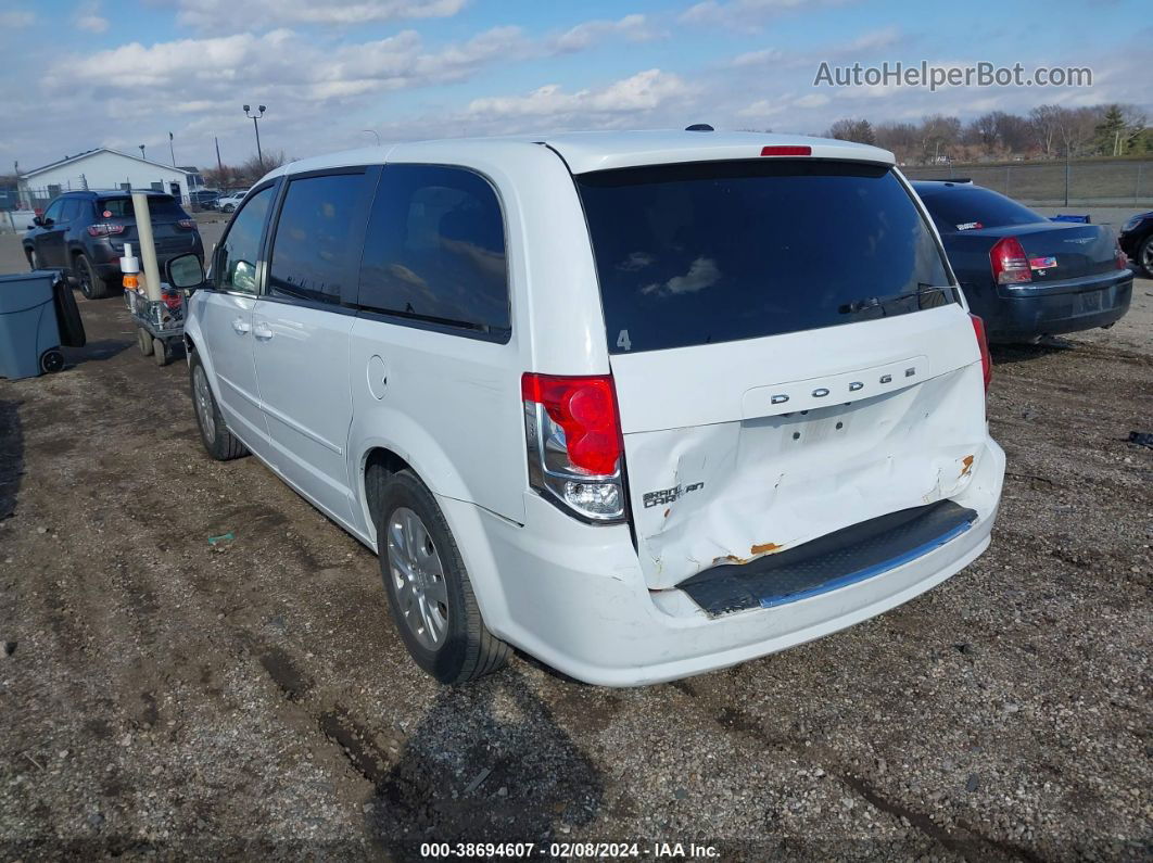 2017 Dodge Grand Caravan Se Белый vin: 2C4RDGBG4HR652474