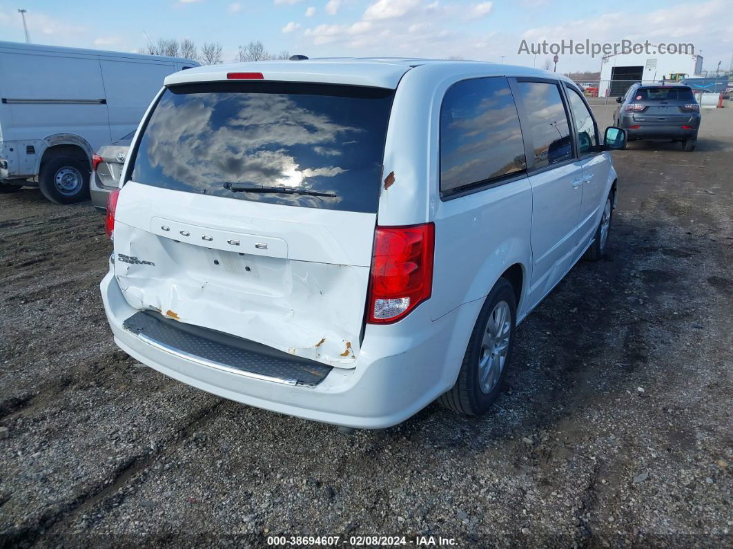 2017 Dodge Grand Caravan Se Белый vin: 2C4RDGBG4HR652474