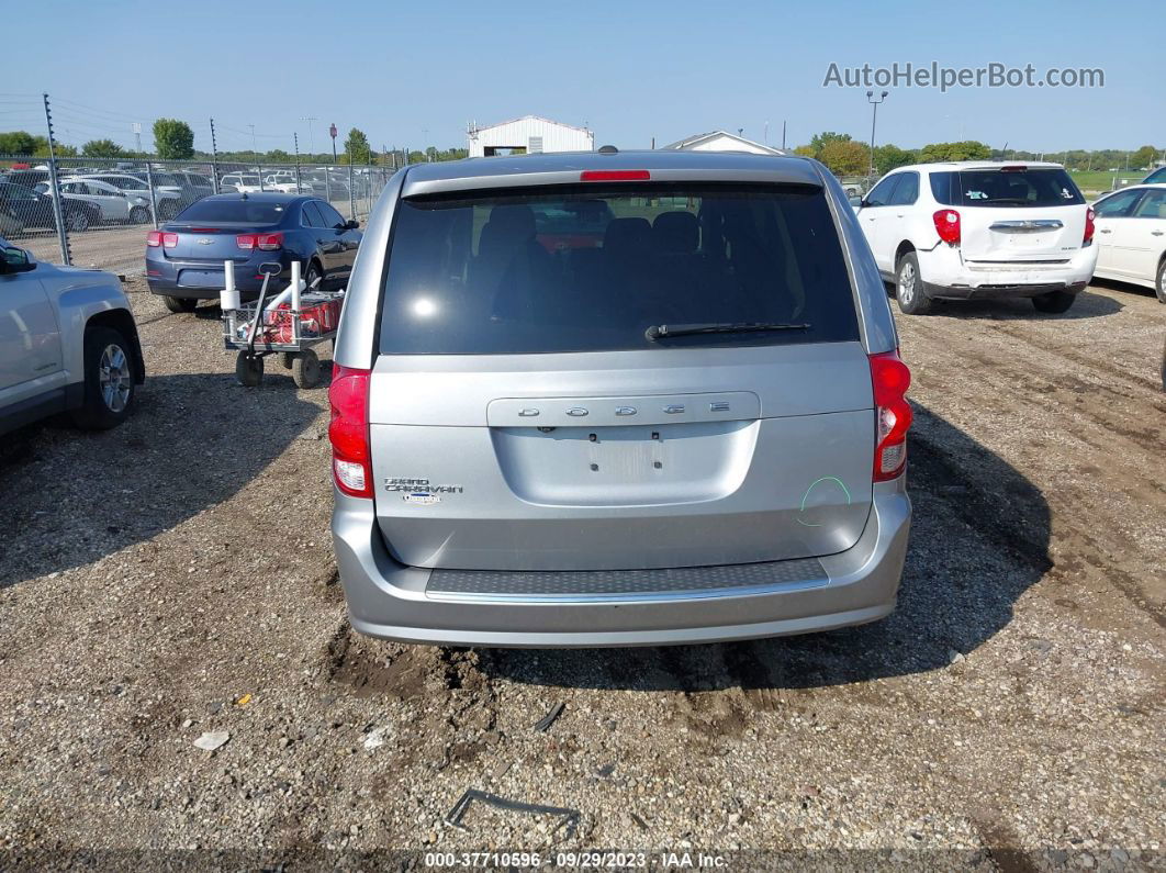 2017 Dodge Grand Caravan Se Silver vin: 2C4RDGBG4HR866655