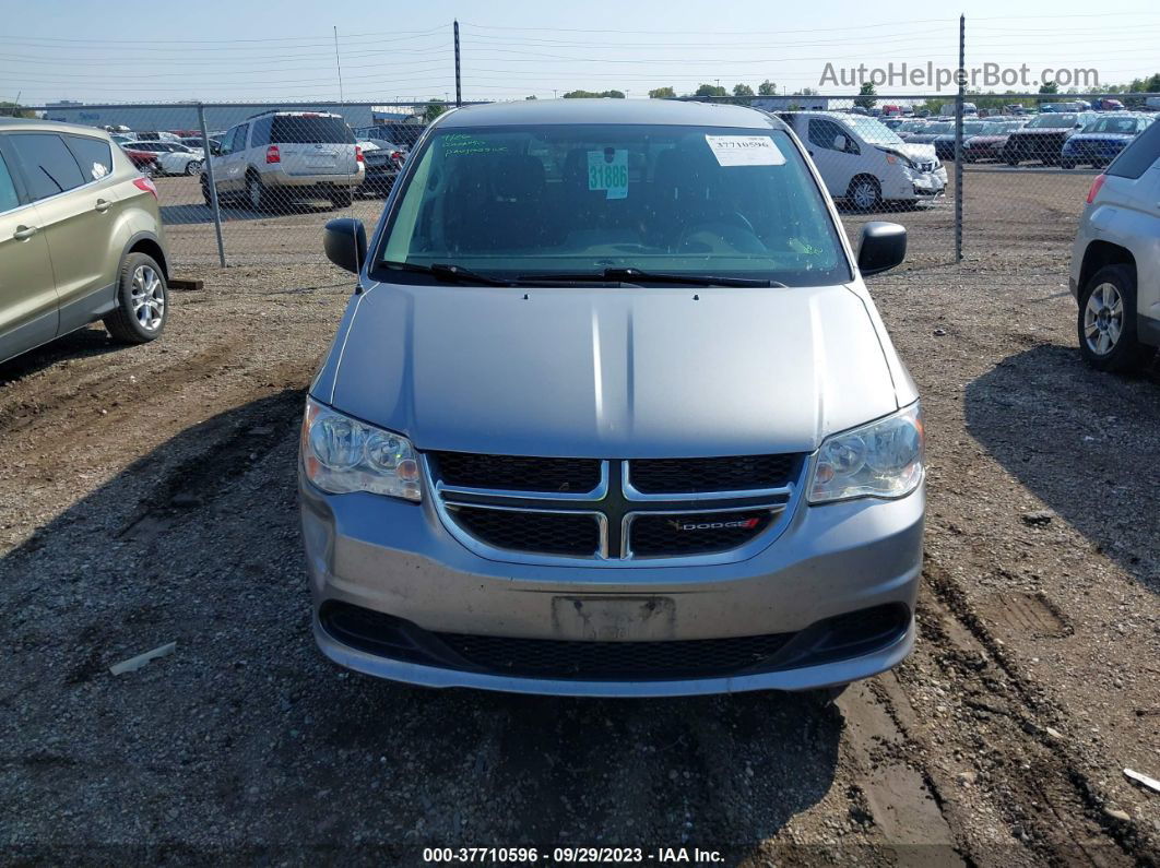 2017 Dodge Grand Caravan Se Silver vin: 2C4RDGBG4HR866655