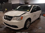 2017 Dodge Grand Caravan Se White vin: 2C4RDGBG6HR555468