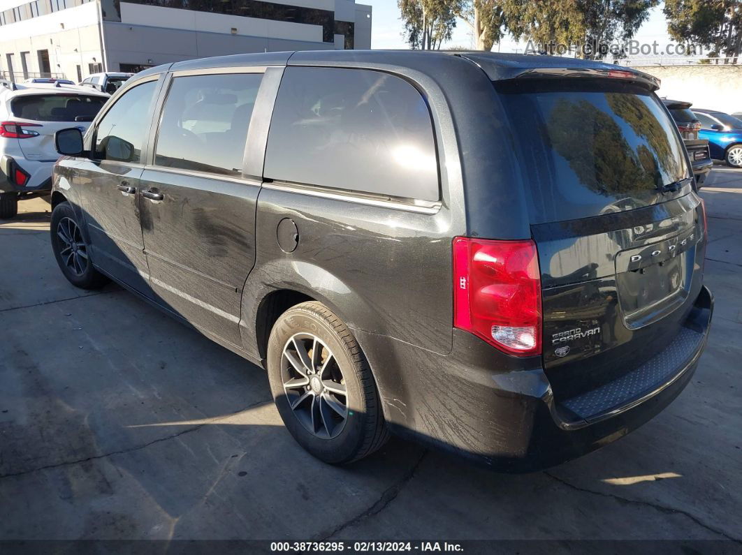 2017 Dodge Grand Caravan Se Plus Black vin: 2C4RDGBG6HR563201