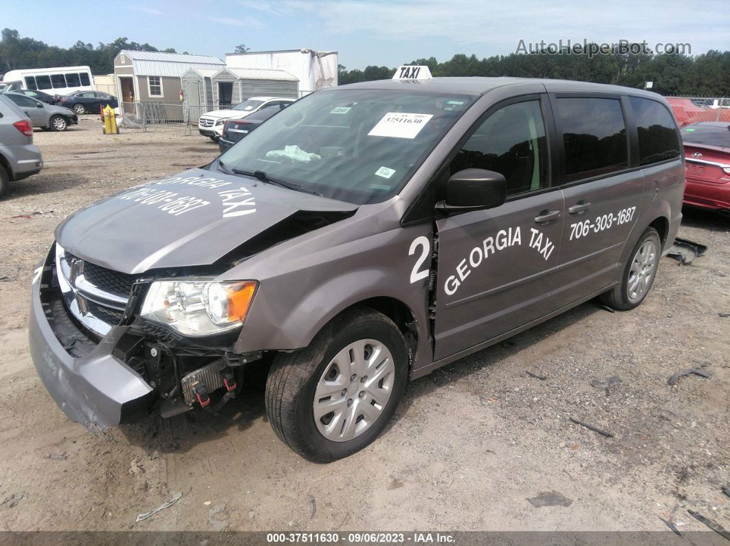 2017 Dodge Grand Caravan Se Серый vin: 2C4RDGBG6HR606483