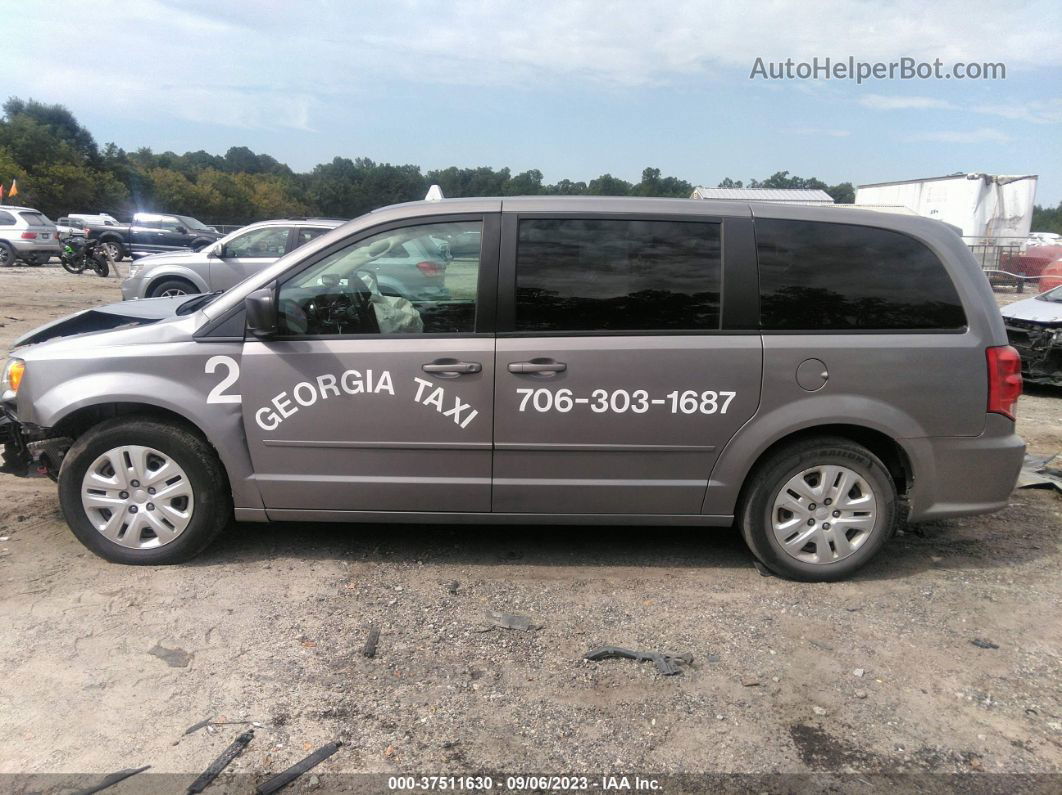 2017 Dodge Grand Caravan Se Gray vin: 2C4RDGBG6HR606483