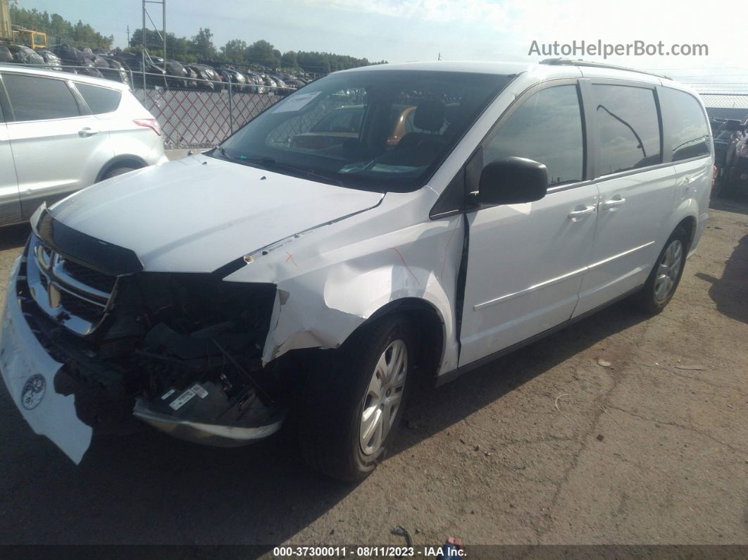 2017 Dodge Grand Caravan Sxt White vin: 2C4RDGBG6HR705806