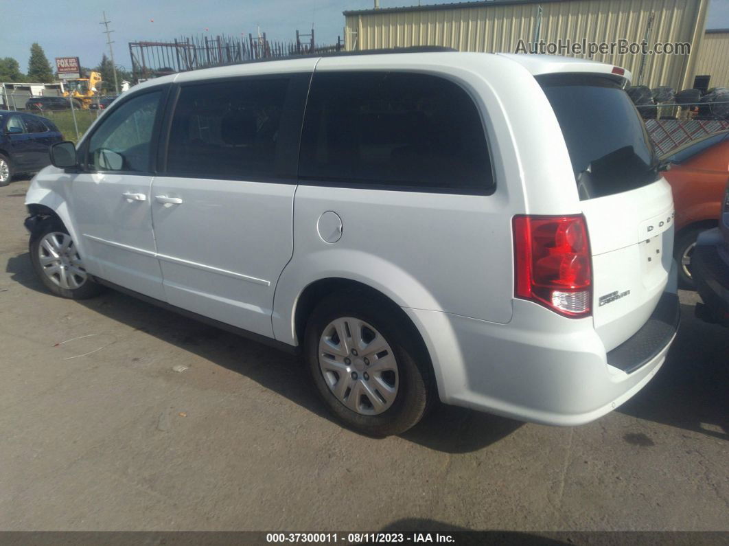 2017 Dodge Grand Caravan Sxt White vin: 2C4RDGBG6HR705806