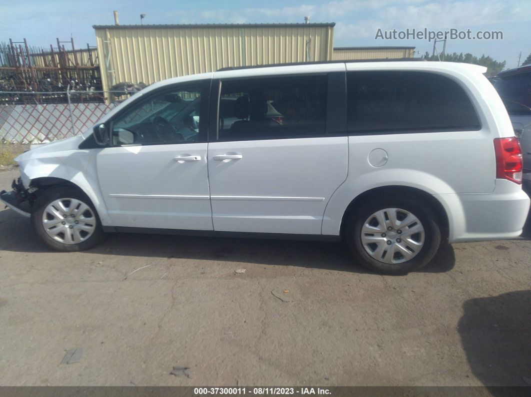 2017 Dodge Grand Caravan Sxt White vin: 2C4RDGBG6HR705806