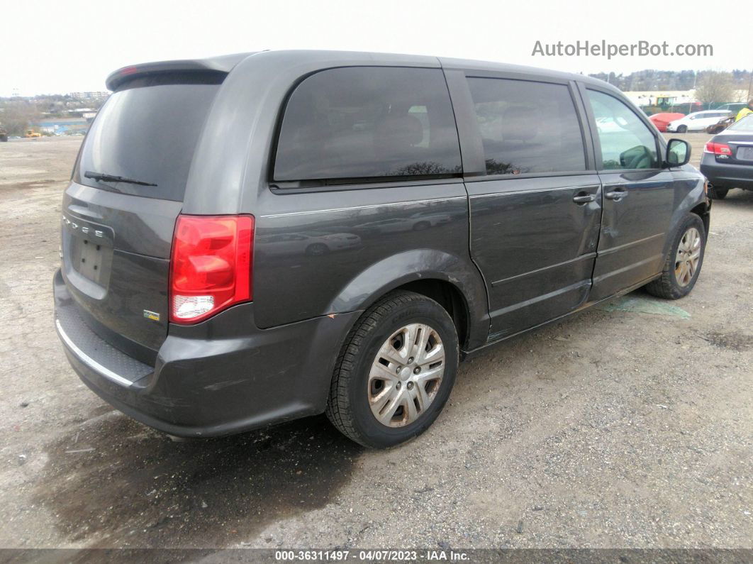 2017 Dodge Grand Caravan Se Gray vin: 2C4RDGBG6HR855351