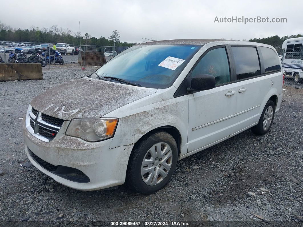 2017 Dodge Grand Caravan Se Белый vin: 2C4RDGBG6HR855785