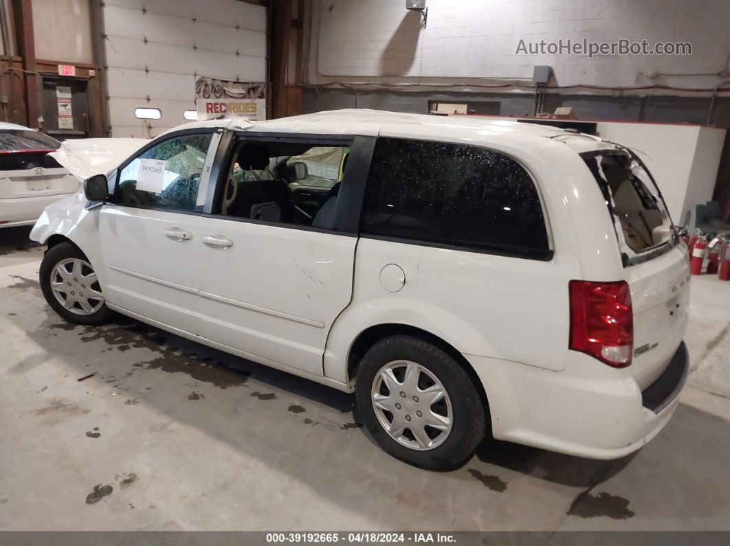 2017 Dodge Grand Caravan Se White vin: 2C4RDGBG7HR580136