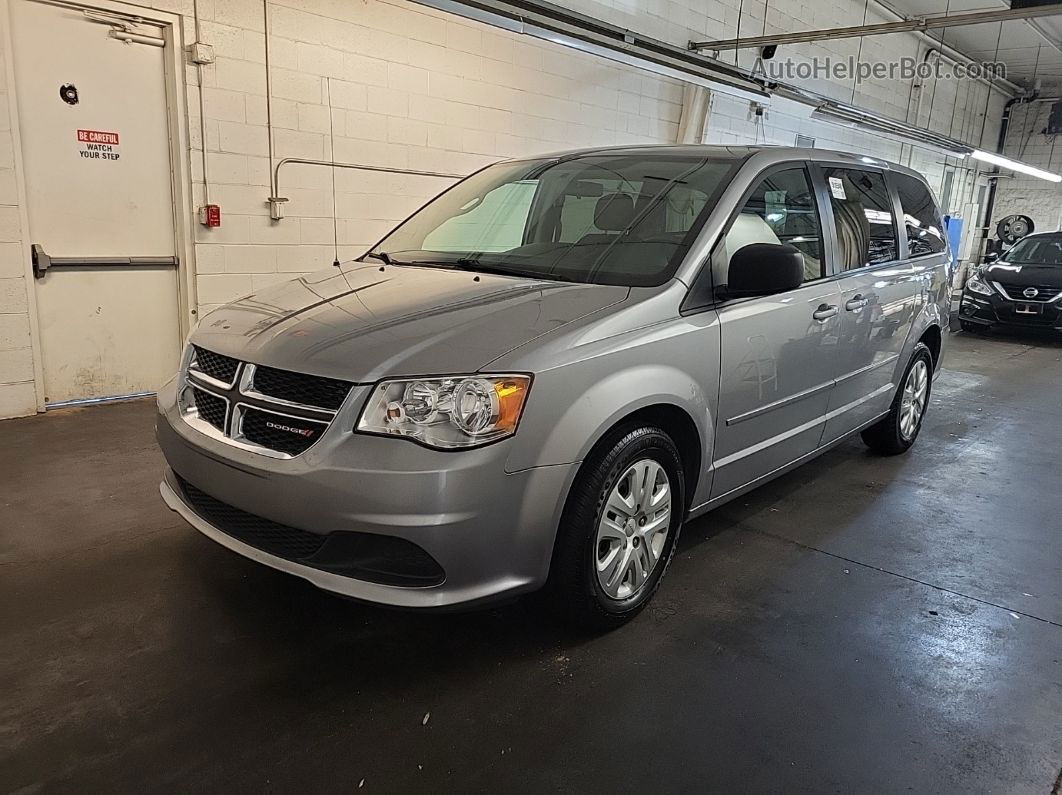 2017 Dodge Grand Caravan Se Silver vin: 2C4RDGBG7HR607285