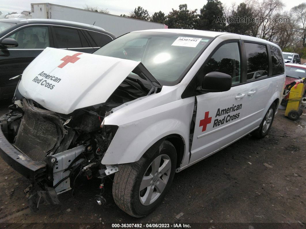 2017 Dodge Grand Caravan Se White vin: 2C4RDGBG7HR736322